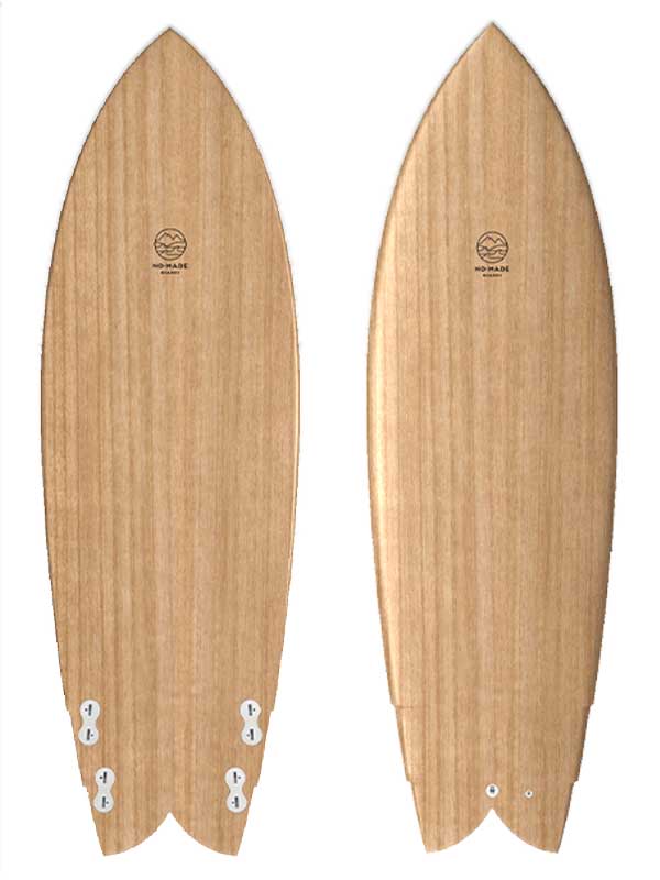 Rendering tavola surf in legno personalizzabile