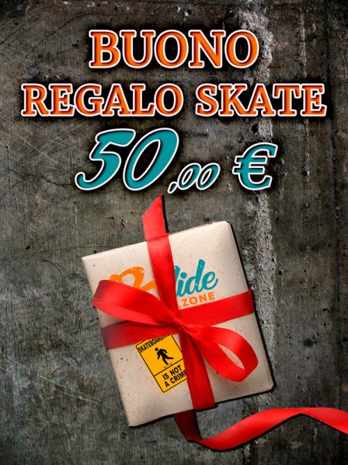 Buono regalo skater, fai un regalo gradito ad uno appassionato di skate, regala un buono per personalizzare tavole da skate e accessori