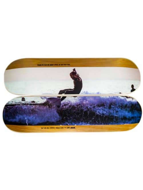 Skate espositivo dittico surfista, home decor