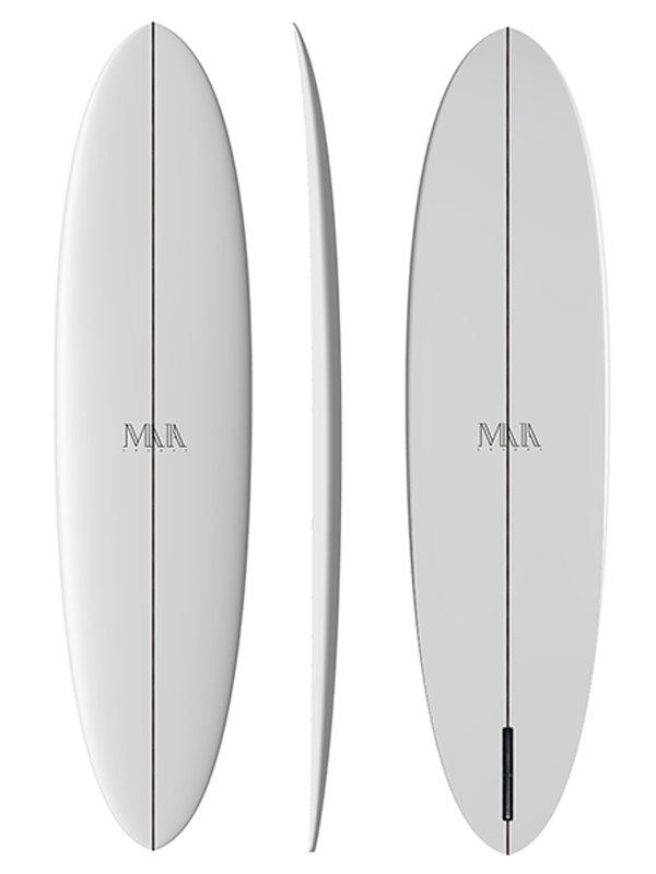 surfboard mini malibu classico facile consigliato per surfisti principianti italiani e onde mediterraneo misure e design custom