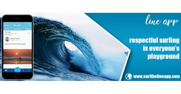 line app spot e previsioni surf nel mondo
