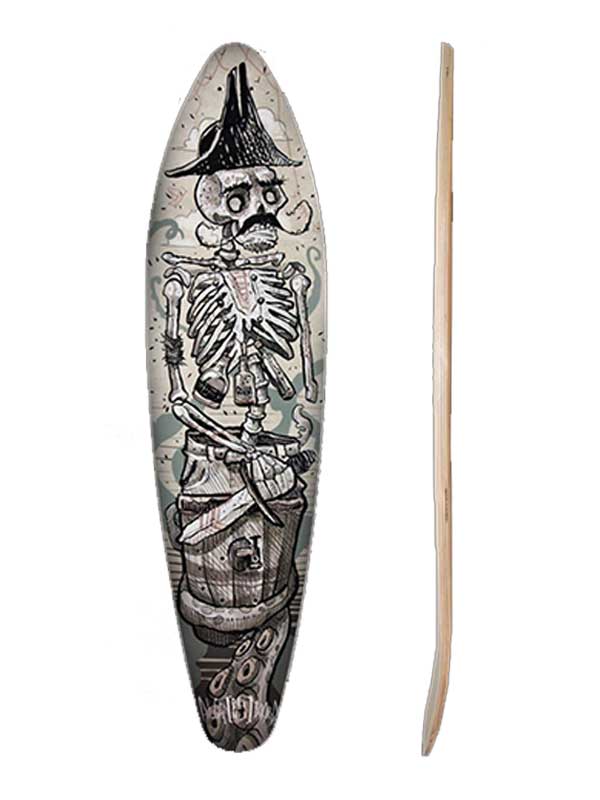 skate cruiser pin tail adatto anche con set up surf skate