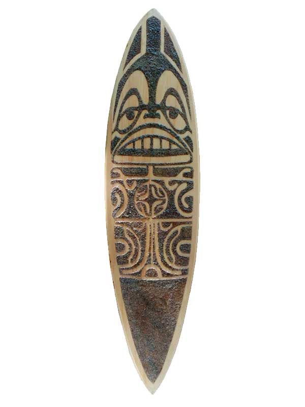 lamapda con grafica tribale maori design casa