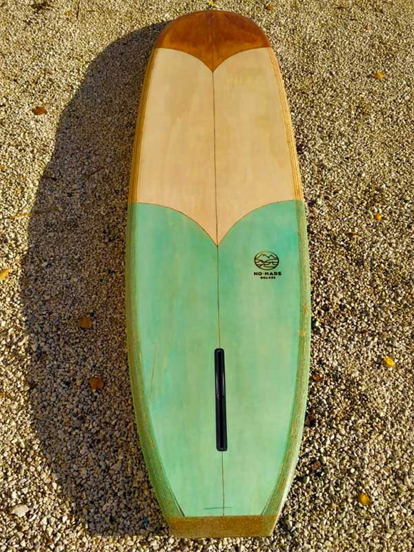 Surfboard long wood custom
