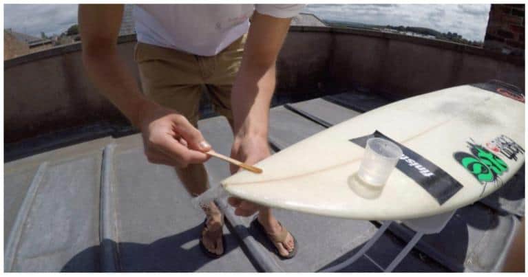 riparazione tavola surf