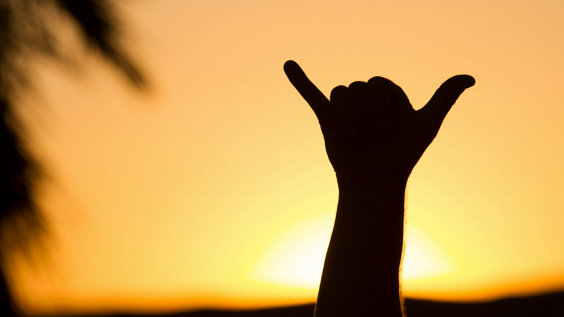 LO SHAKA: IL SALUTO DEI SURFISTI