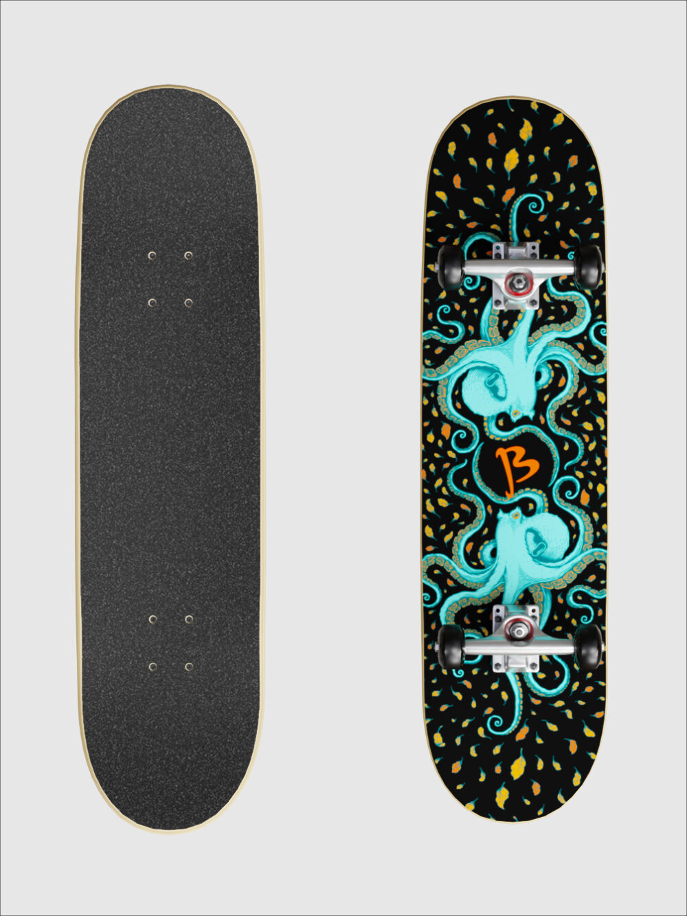 Skateboard popcicle Octopus